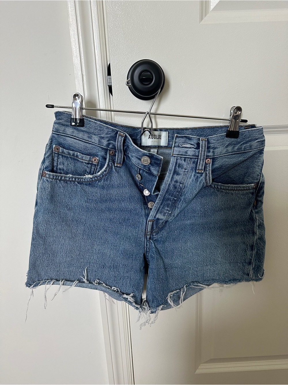 Agolde High-Rise Jean Shorts